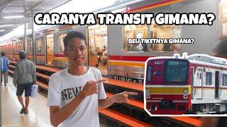 Cara Naik KRL Pertama Kali