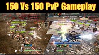 Traha Global Mass PvP 150 Vs 150 Gameplay - Territory War