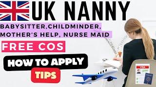 #UK NANNY BABY SITTER CHILDMINDER MOTHER’S HELP NURSE MAID