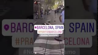 PrayForBarcelona le Terribili Immagini delle Vittime in Strada