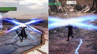 Devil May Cry 4 Vs Devil May Cry 5   Nero Comparison