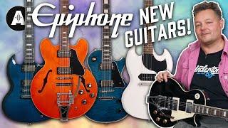 Epiphone Refresh the Range with Unique Guitars & Finishes