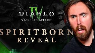 Diablo 4 New Class Reveal  Asmongold Reacts