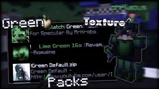 The BEST Green Texture Packs for Minecraft PVP BedwarsSkywars + 1.8.9