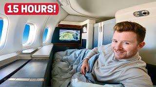 First Class On Worlds Longest 747 Flight