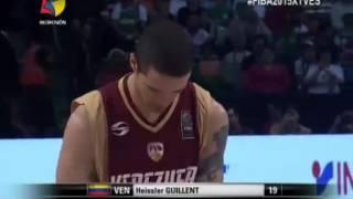 Venezuela vs Canada. 44. Semifinal. FIBA Americas Mexico 2015.