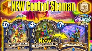 I Made My New Control Shaman Deck Thats Actually Good At Whizbangs Workshop Mini-Set  Hearthstone