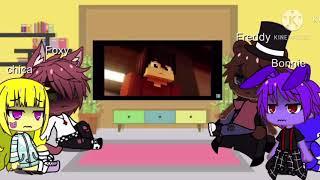 Fnaf 1 reacts to die in a fire