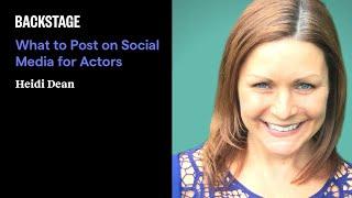 What to Post on Social Media for Actors