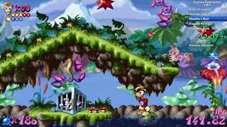 Rayman Redemption - 100% speedrun in 55047