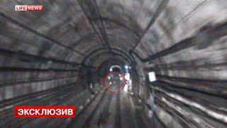 Следователи восстановили видео с камер разбившегося в метро поезда