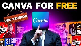 How  To Get Canva Pro For Free  Canva Pro Free Team Link  Step-By-Step Guide  Canva Pro For Free