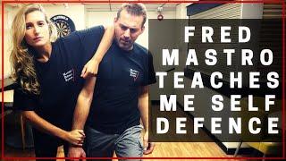 FRED MASTRO Teaches Me MASTRO SELF DEFENCE SYSTEM   Amina Maz