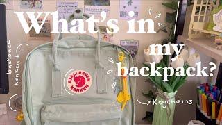 What’s in my Kanken backpack? - University backpack 