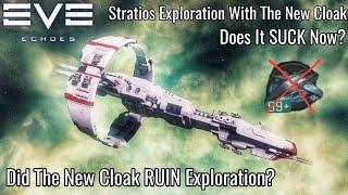 EVE Echoes Solo Exploration  - The New Cloak - Did It Completely Ruin covOps Ships? - Stratios