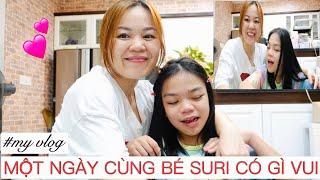 Vlog# ĐÃ HƠN 1 THÁNG SURI BỊ GÃY CHÂN NGHỈ HỌC Ở NHÀ