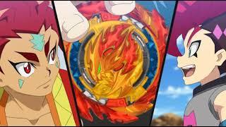 Beyblade Burst DB - İlya vs Bell vs Rashad vs Basara vs Ranzo