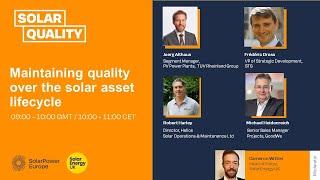 Maintaining quality over the solar asset lifecycle   Solar Quality 2021