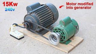 How to generate homemade infinite energy with a Engine Modified 