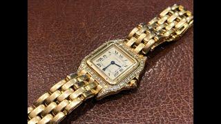 CARTIER Panthere 18K Solid Gold and Diamonds   BS-WATCH.FR