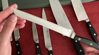 Used knives review WUSTHOF Classic 6yo in a good condition