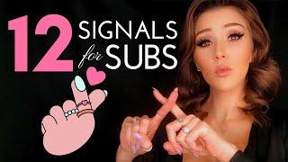 Hand Signals for Submissive Training  Ms. Elle X