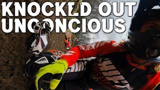 Scary Dirt Bike Crash - Knocked OUT