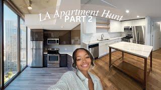 VLOG Apartment Hunting in LA WITH Prices  PT 2