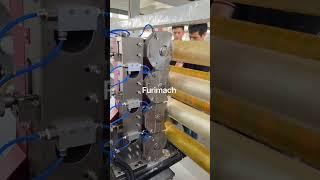 Furimach 8 shafts bopp tape slitting machine #shorts