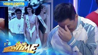 Vice Ganda reveals a picture of Ogie with Miss Belgium  It’s Showtime RamPanalo