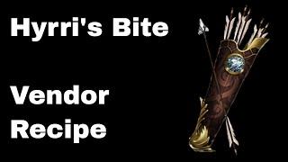 Hyrris Bite Vendor Recipe