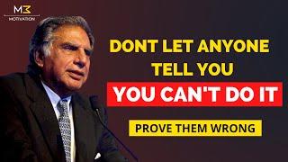 Ratan Tata Best Motivational Speech - Be Yourself And Make A Difference  Advice For Youth