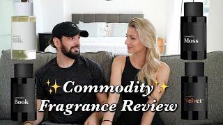 COMMODITY Fragrance Review with My Fiancé  Lucy Gregson
