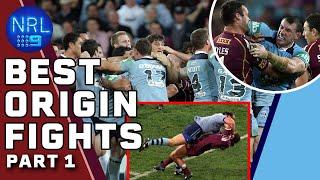 Best Fights in State of Origin History Part 1 NRL on Nine