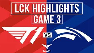T1 vs HLE Highlights Game 3  LCK 2024 Summer  T1 vs Hanwha Life Esports