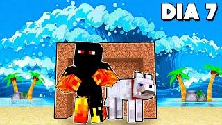 100 DIAS PARA SOBREVIVER DESASTRES NATURAIS NO MINECRAFT