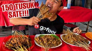 CHALLENGE MAKAN 150 TUSUK SATE PADANG