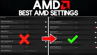 BEST AMD Radeon Settings 2023  AMD Radeon Settings For GAMING - NEW & IMPROVED Tweaks