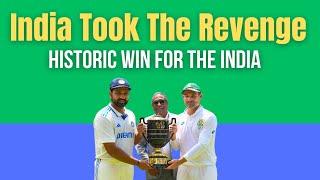 Historic victory for India. shortest Test in terms of balls. Bumrah & Siraj heroes