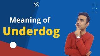 Underdog meaning in hindi