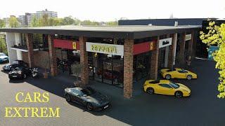 Ferrari Eberlein Kassel Showroom Tour  Drone Footage