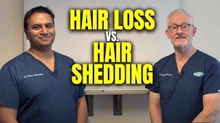 Hair Loss vs Hair Shedding