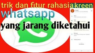 Trik dan fitur rahasia keren whatsapp