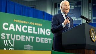 Biden Announces Student Loan Forgiveness Plan for 30 Million Americans  WSJ News