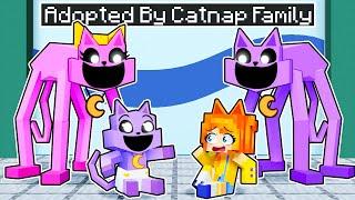 Adopted by the CATNAP FAMILY in Minecraft