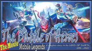 FULL MOVIE  MOBILE LEGENDS vs LEAGUE OF LEGENDS Battle of Heroes Complete Story  Subtitle added