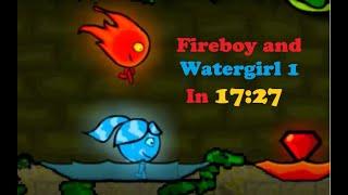 Fireboy and Watergirl Speedrun BY ONE PERSON In 1727 Former World Record