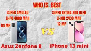 Asus Zenfone 8 Vs iPhone 13 mini