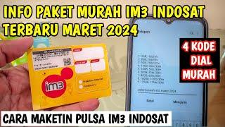 PAKET MURAH  IM3 INDOSAT 2024  CARA MAKETIN PULSA IM3 INDOSAT