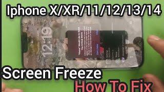 Iphone XXR11121314 Screen FreezeTouch screen Not working How To Fix